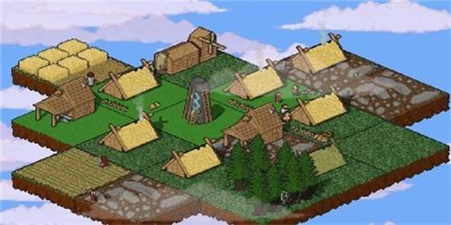 天空中的村庄A Village in the Sky