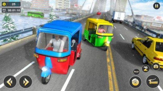现代的黄包车Modern Rickshaw